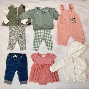 Baby Girl Clothes outfits 0/3 M lot bundle